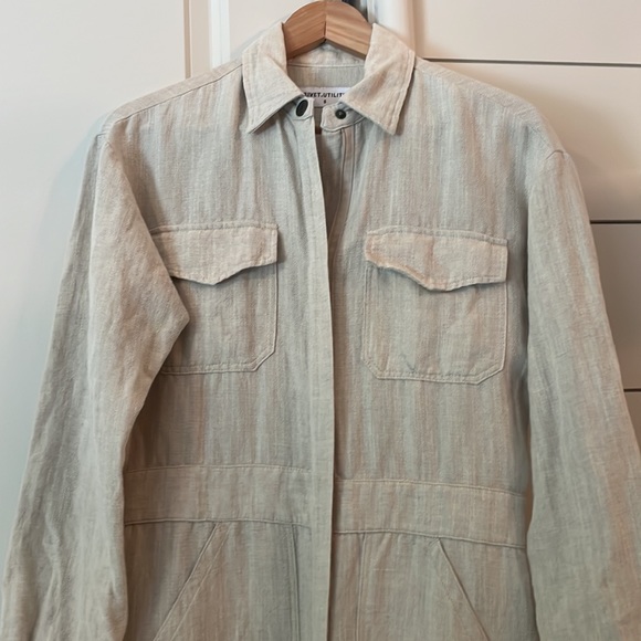 Rivet Utility “Bigwig” jumpsuit, linen, Size Small - Picture 6 of 11